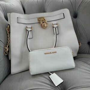 Michael Kors Hamilton Large Tote & Matching Zip Wallet